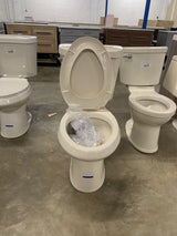 2-piece 1.28 GPF High Efficiency Single Flush Elongated Toilet in Bone