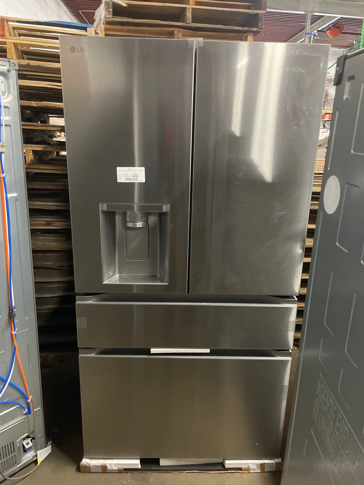LG 29 cu. ft. Smart Standard-Depth MAX 4-Door French Door Refrigerator with Full-Convert Drawer