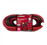 50 ft. 14/3 Medium Duty Indoor/Outdoor Extension Cord, Red/Black