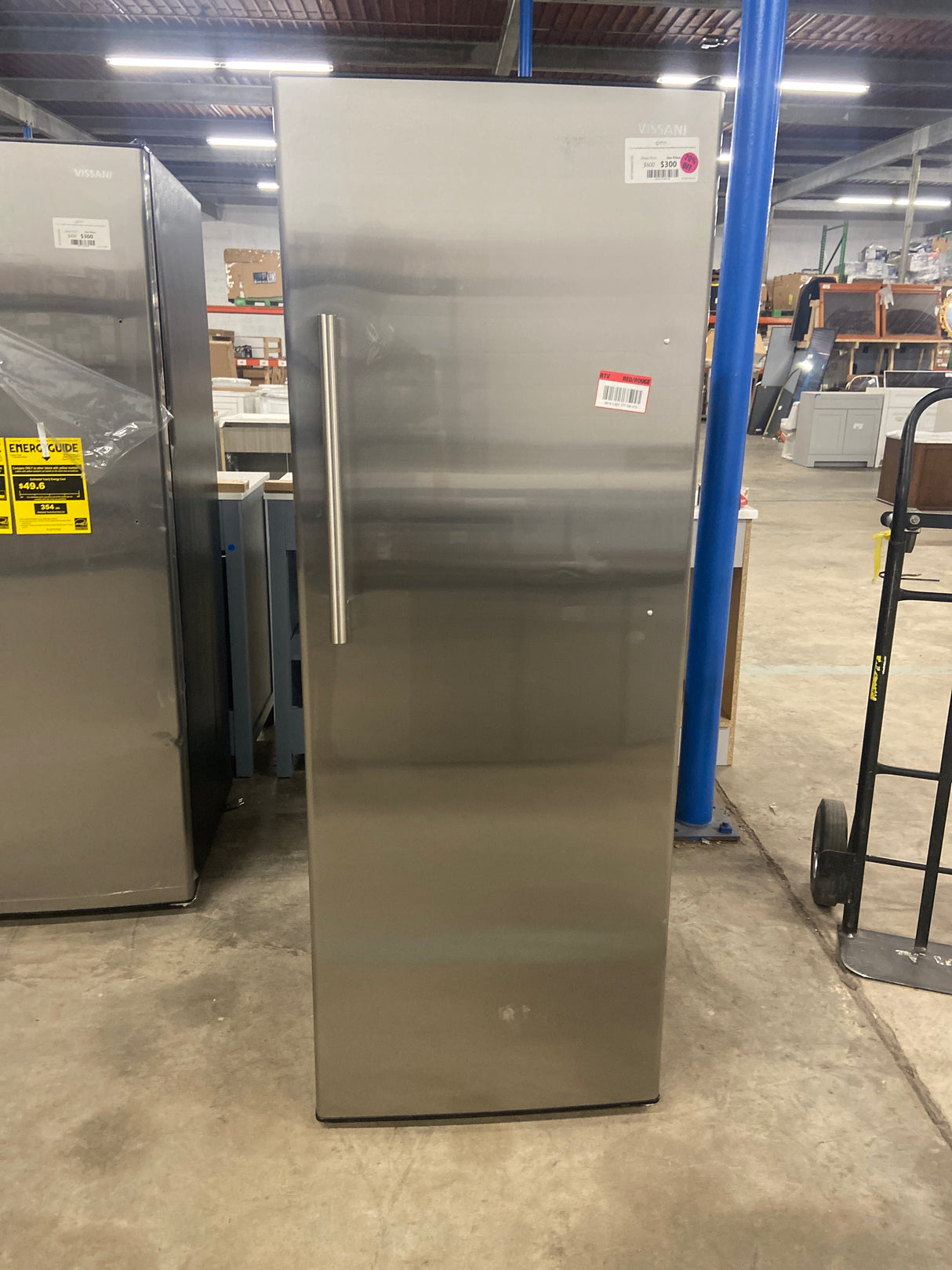 11 cu. ft. Convertible Auto Defrost Garage Ready Upright Freezer/Refrigerator in Stainless Steel, Energy Star