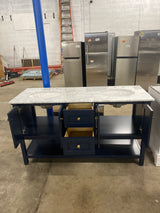 Sterling Vanity 1dw 60x22x34 in Blue