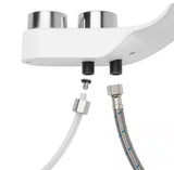 FreshSpa Comfort+ Non-Electric Dual Temperature Bidet Attachment in White