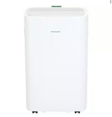 10,000 BTU (DOE) Portable Air Conditioner with Dehumidifier and WiFi in White
