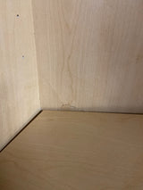 Shaker 24 in. W x 12 in. D x 36 in. H Assembled Wall Kitchen Cabinet in Java