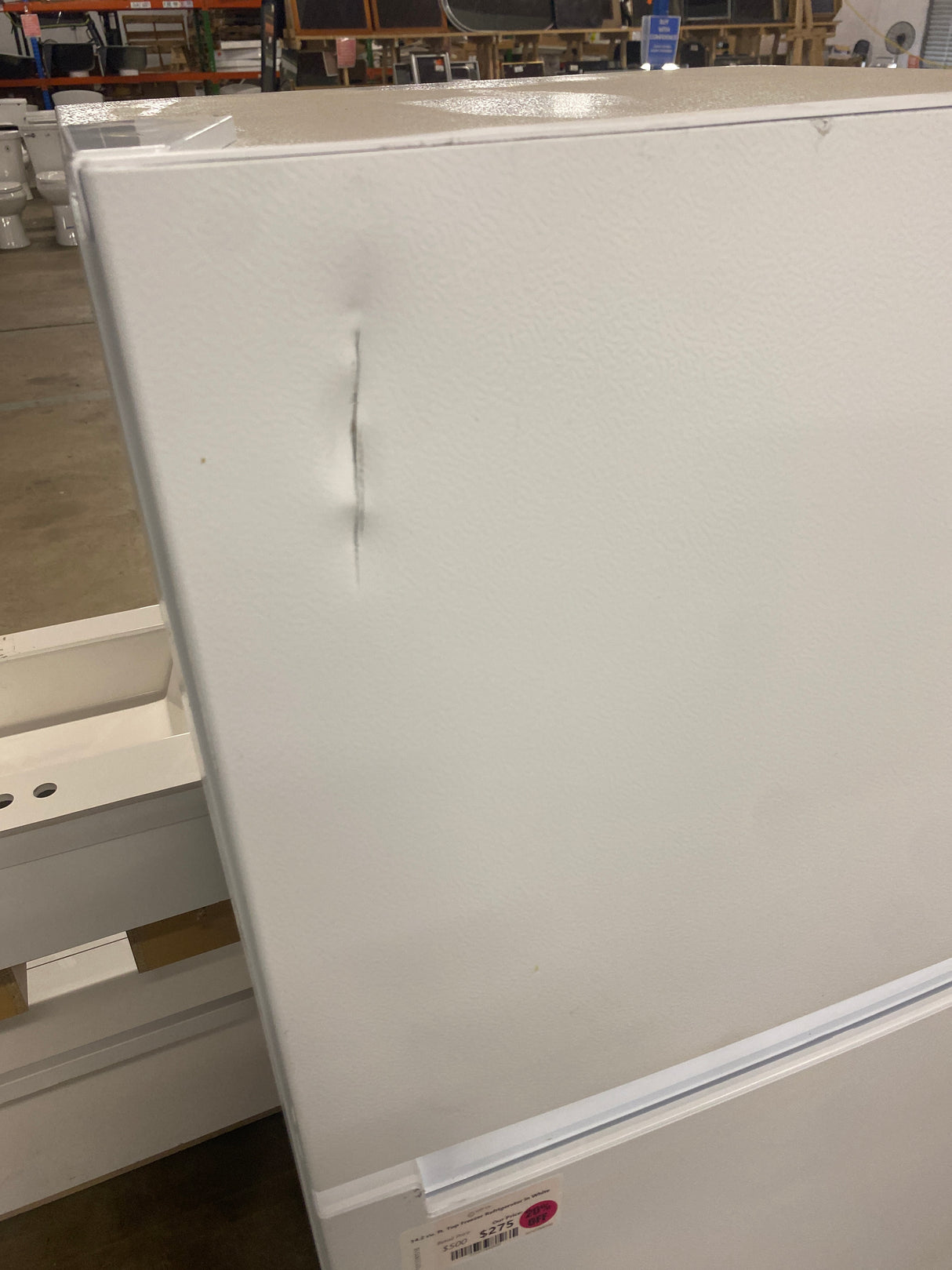 14.2 cu. ft. Top Freezer Refrigerator in White
