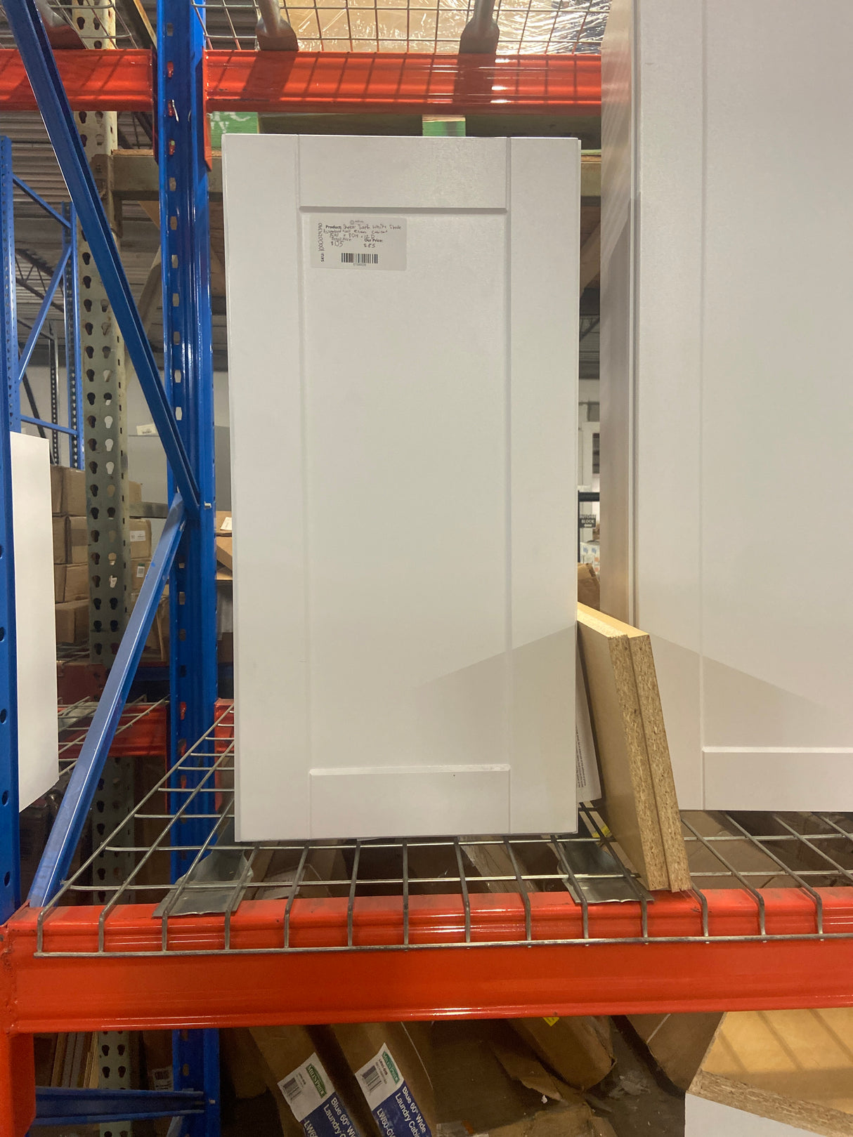 Shaker Satin White Stock Assembled Wall Kitchen Cabinet (15 in. x 30 in. x 12 in.)