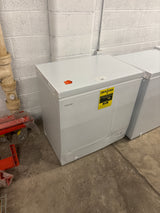 7.0 cu. ft. Manual Defrost Chest Freezer with LED Light in White Garage Ready