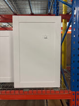 Shaker Satin White Stock Assembled Wall Kitchen Cabinet (24 in. x 36 in. x 12 in.)