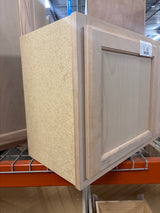 36 in. W x 12 in. D x 18 in. H Assembled Wall Bridge Kitchen Cabinet in Unfinished with Recessed Panel