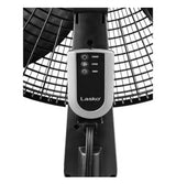 20 in. 4 Speeds Pedestal Fan in Black with 90 Degrees Tilt Adjustment, Adjustable Height, Oscillating, Remote,Timer