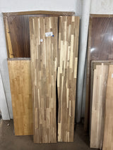 6 ft. L x 25 in. D Unfinished Acacia Butcher Block Countertop in With Standard Edge