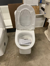 Sublime II 1-Piece 0.8/1.28 GPF Dual Flush Compact Toilet in White, Seat Included