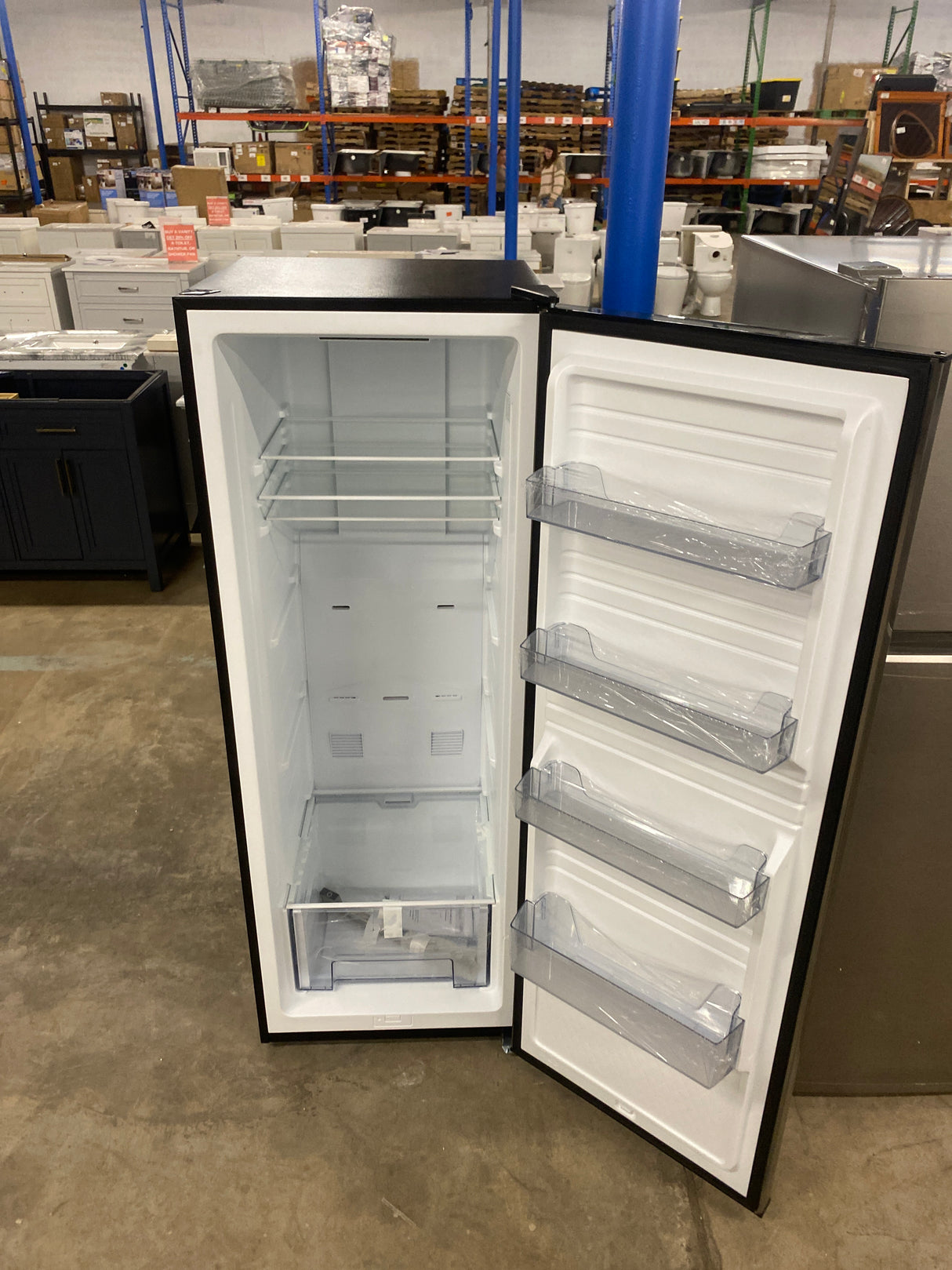 11 cu. ft. Convertible Auto Defrost Garage Ready Upright Freezer/Refrigerator in Stainless Steel, Energy Star