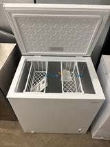 7.0 cu. ft. Manual Defrost Chest Freezer with LED Light in White Garage Ready