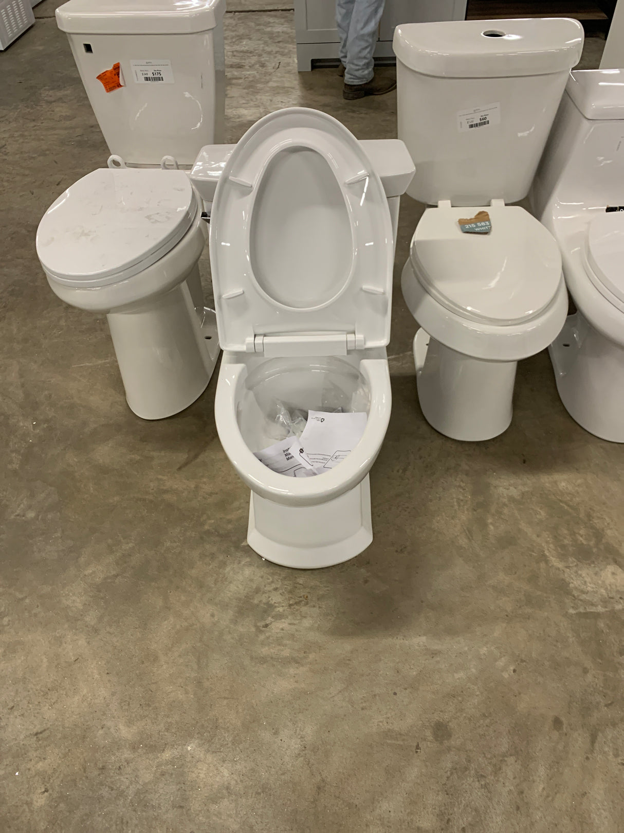 Eco Soiree 12 in. Rough In One-Piece 1.28 GPF Single Flush Elongated Toilet in Cotton White, SoftClose Seat Inlcuded