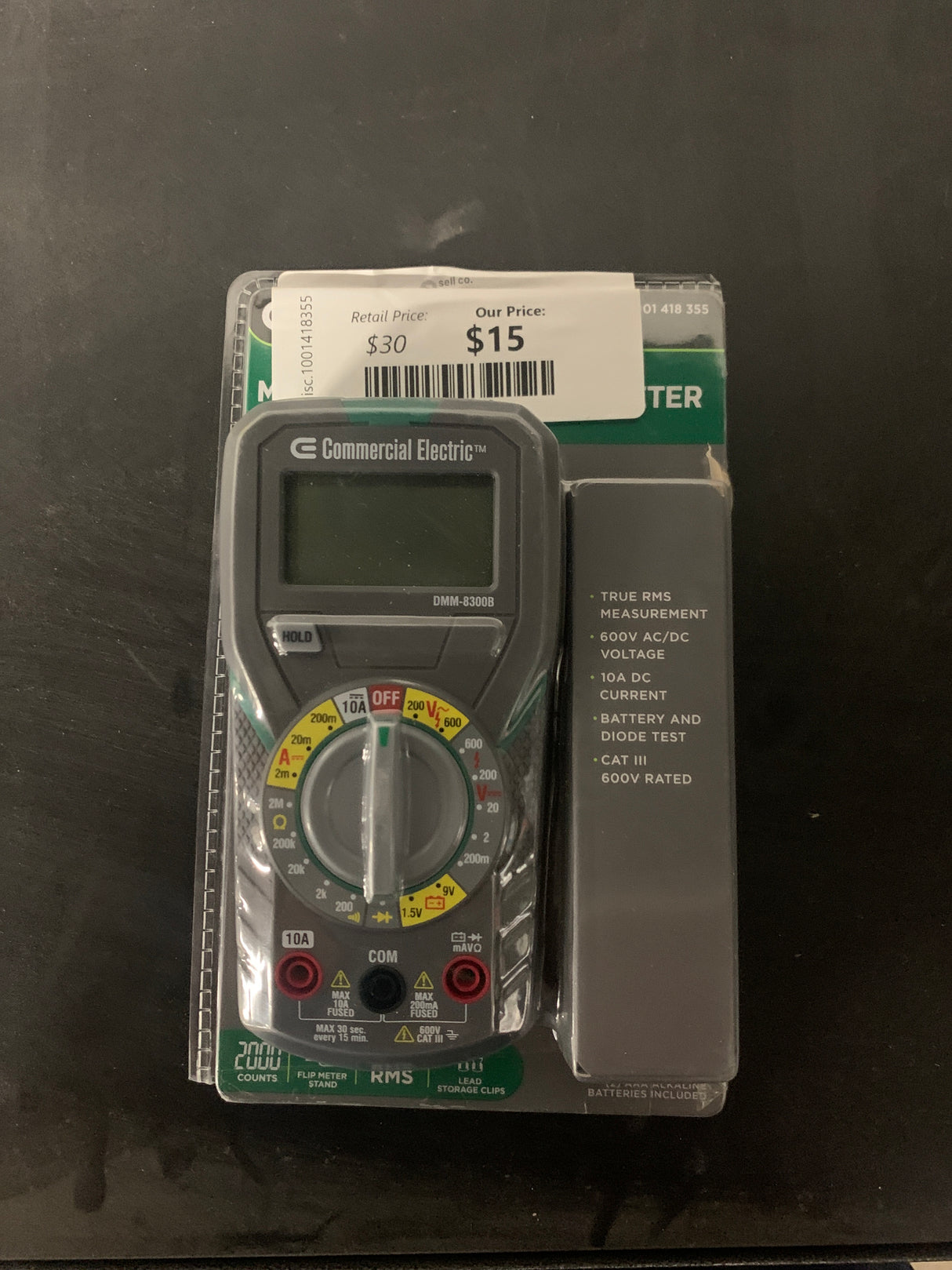 Manual Ranging Multimeter