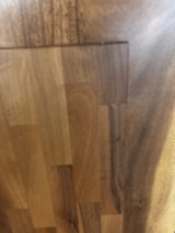 4 ft. L x 25 in. D Finished Engineered Walnut Butcher Block Countertop