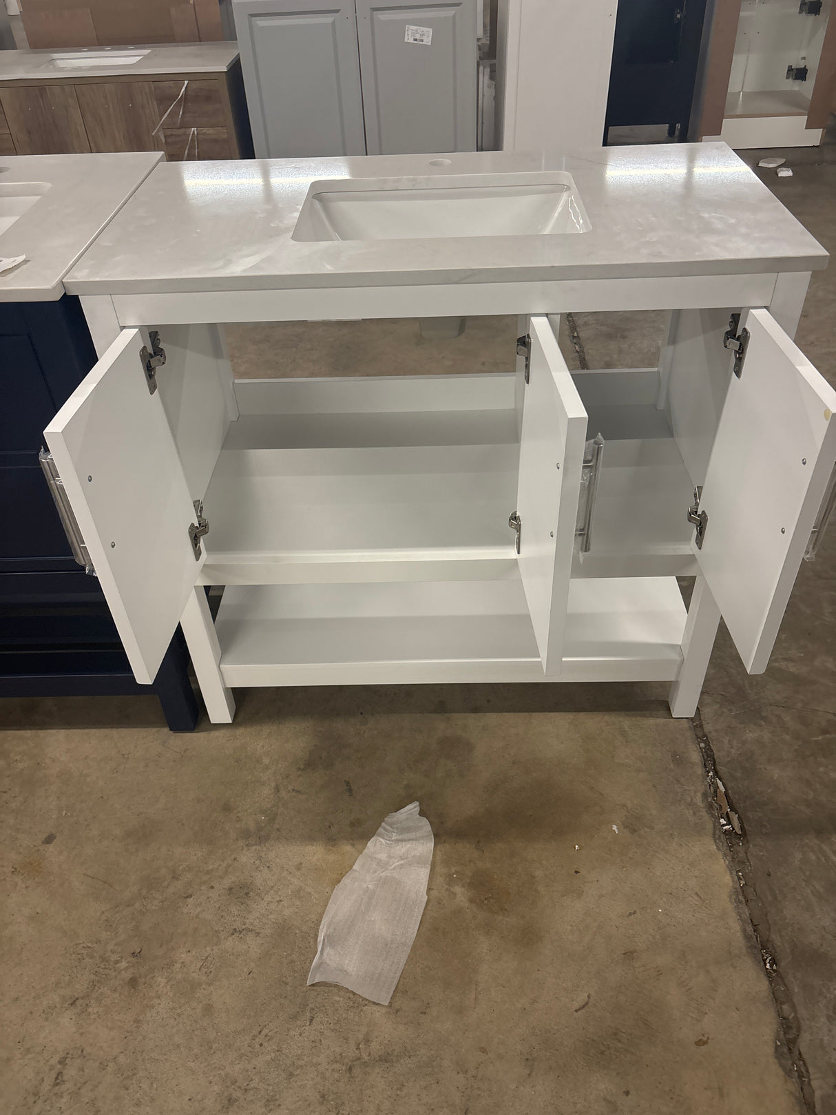 Everett Vanity 36''x19''x34" White