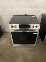 Gallery 30 in. 6.2 cu.ft. 5 Burner Element Slide-In Electric Range w/ Total Convection & Air Fry, SmudgeProof Stainless