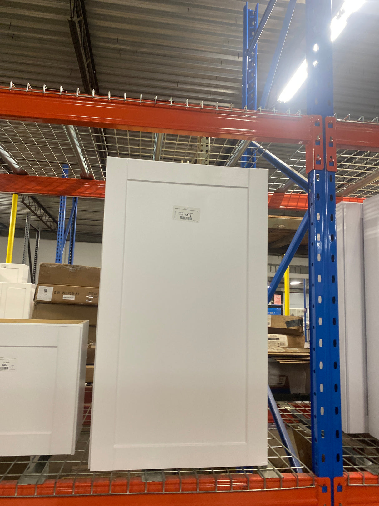 Shaker 24 in. W x 12 in. D x 42 in. H Assembled Wall Kitchen Cabinet in Satin White