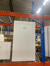 Shaker 24 in. W x 12 in. D x 42 in. H Assembled Wall Kitchen Cabinet in Satin White