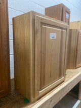 Hampton 24 in. W x 12 in. D x 30 in. H Assembled Wall Cabinet in Natural Hickory