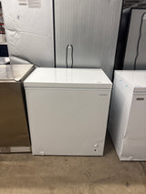 7.0 cu. ft. Manual Defrost Chest Freezer with LED Light in White Garage Ready