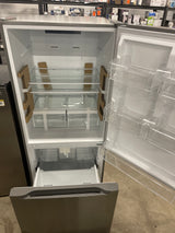18.7 cu. ft. Bottom Freezer Refrigerator in Stainless Steel