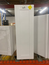 Shaker 12 in. W x 12 in. D x 36 in. H Assembled Wall Cabinet in Satin White