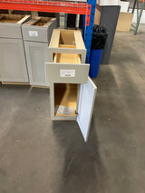 Westfield Dusk Gray Shaker Stock Assembled Base Kitchen Cabinet (12 in. W x 23.75 in. D x 35 in. H)