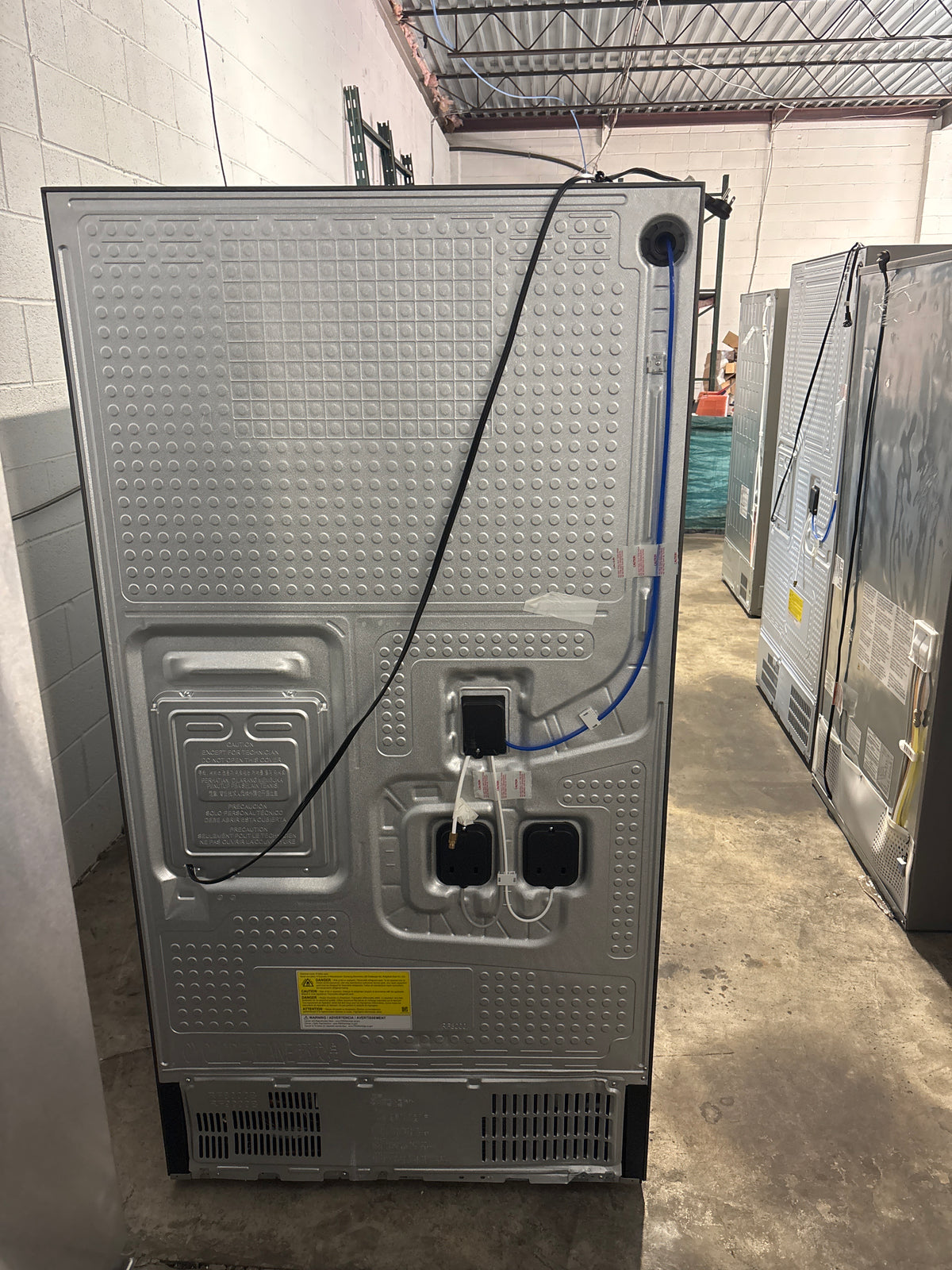 Samsung 29 cu. ft. Bespoke 4-door Flex Refrigerator with Beverage Zone and Auto Open Door