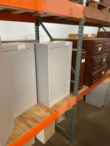 Designer Series Melvern 21 in. W x 12 in. D x 36 in. H Assembled Shaker Wall Kitchen Cabinet in Heron Gray