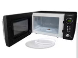 Retro 0.7 cu. ft. 700-Watt Countertop Microwave Oven in Black