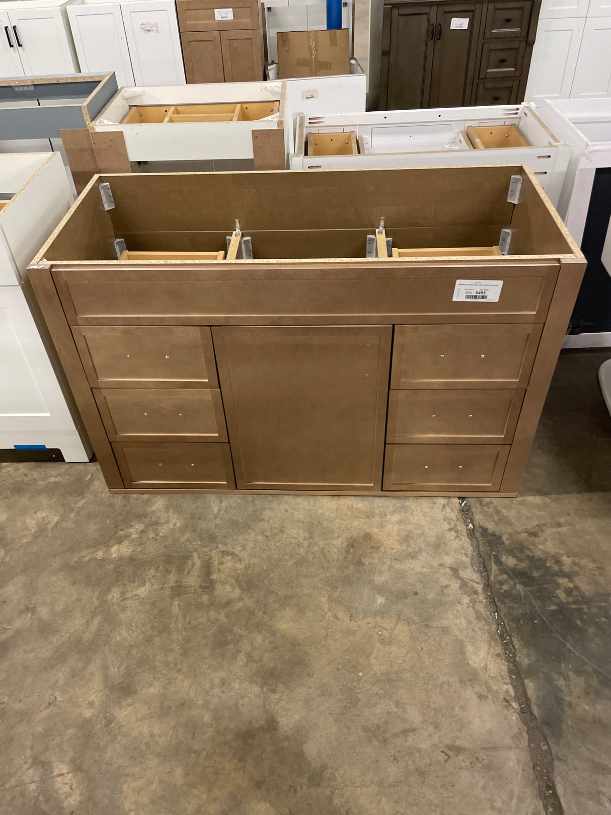 Winsome 48 in. Bath Vanity Cabinet without Top in Sand