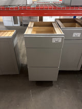 Westfield 18 in. W x 23.75 in. D x 35 in. H Shaker Stock Drawer Base Kitchen Cabinet in Dusk Gray