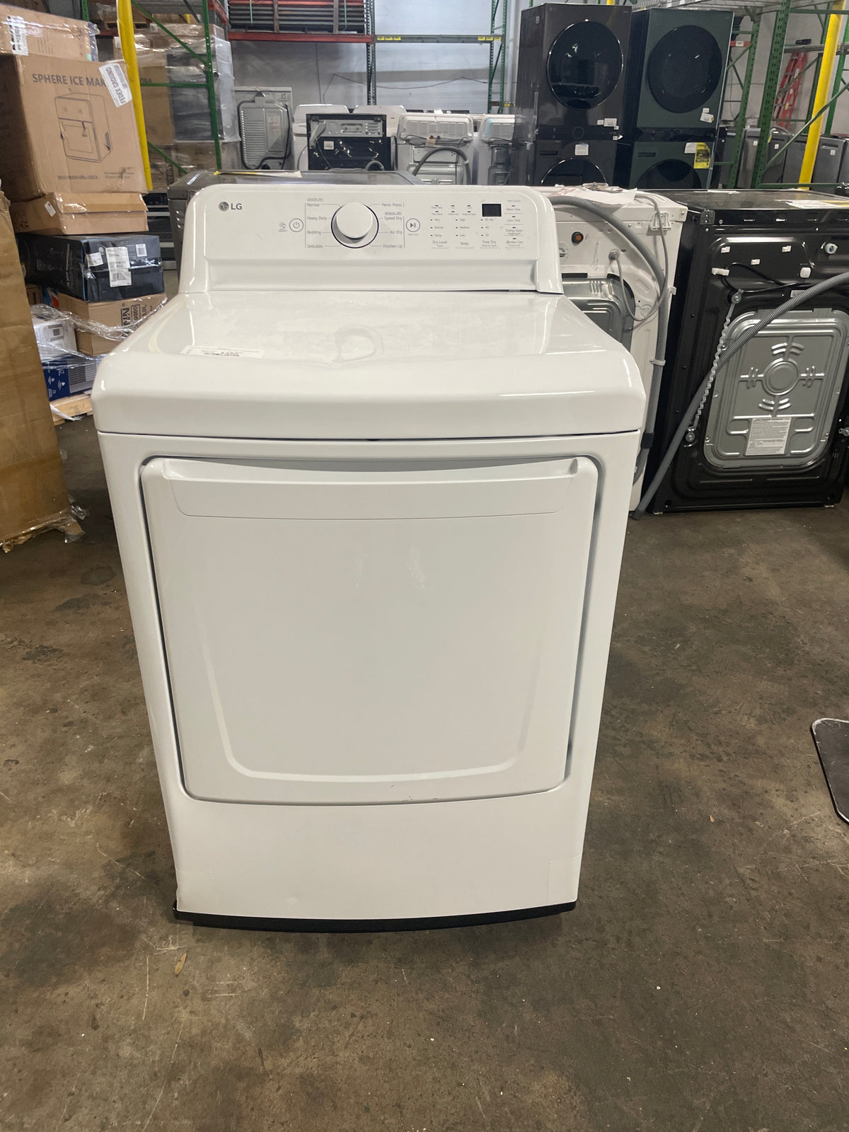 LG 7.3 cu. ft. Rear Control ELECTRIC Dryer with Sensor Dry