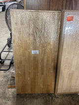4 ft. L x 25 in. D Finished Engineered Birch Butcher Block Countertop