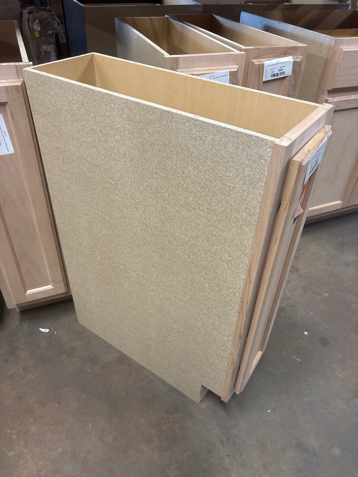 Hampton Assembled 9x34.5x24 in. Base Cabinet in Unfinished Beech