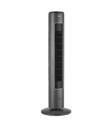 42 in. 3-Speeds Tower Fan in Gray with Wi-Fi, 3-Modes, 60Ã‚Â° Oscillation, 7-Hours Timer, Aromatherapy Box, Negative Ion