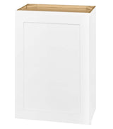 Avondale Shaker Alpine White Ready to Assemble Plywood 21 in Wall Kitchen Cabinet (21 in W x 30 in H x 12 in D)