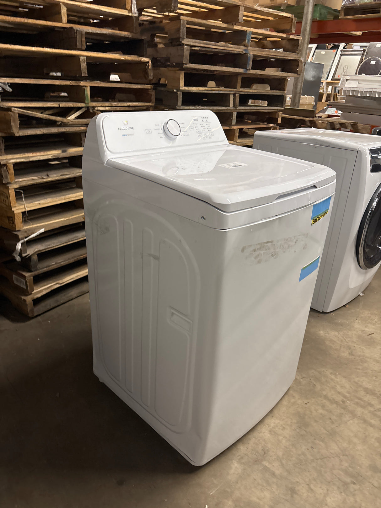 4.1 Cu. Ft. Top Load Washer in White with 8 wash cycles