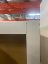 Westfield Feather White Shaker Stock Assembled Wall Kitchen Cabinet (18 in. W x 12 in. D x 30 in. H)