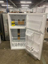 18.1 cu. ft. Top Freezer Refrigerator with Adjustable Glass Shelving in White, Garage Ready