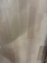 3 ft. L x 36 in. D Unfinished Birch Solid Wood Butcher Block Island Countertop With Eased Edge
