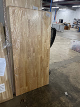5 ft. L x 30 in. D Finished Engineered Birch Butcher Block Desktop Countertop