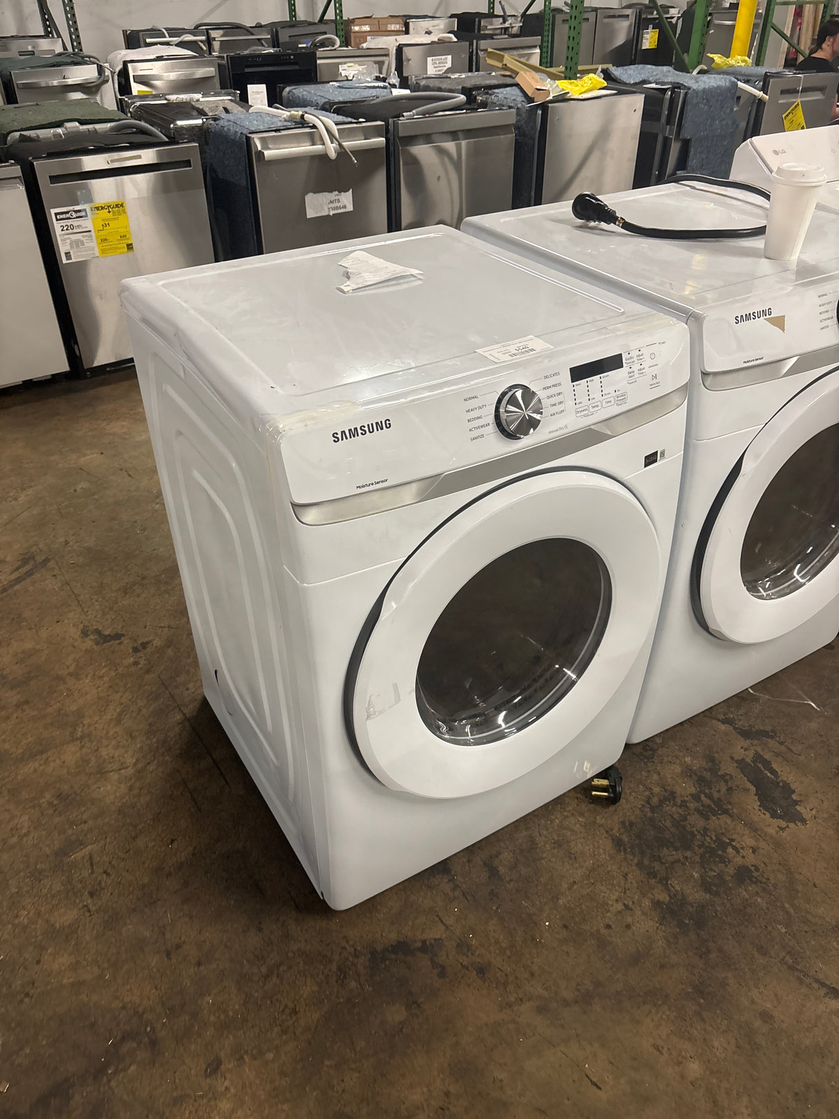 Samsung 7.5 cu. ft. ELECTRIC Dryer with Sensor Dry