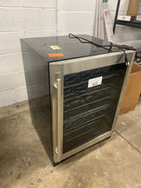 23.4 in. 50 Bottle, 154 Can, Wine and Beverage Cooler with Stainless Steel Door