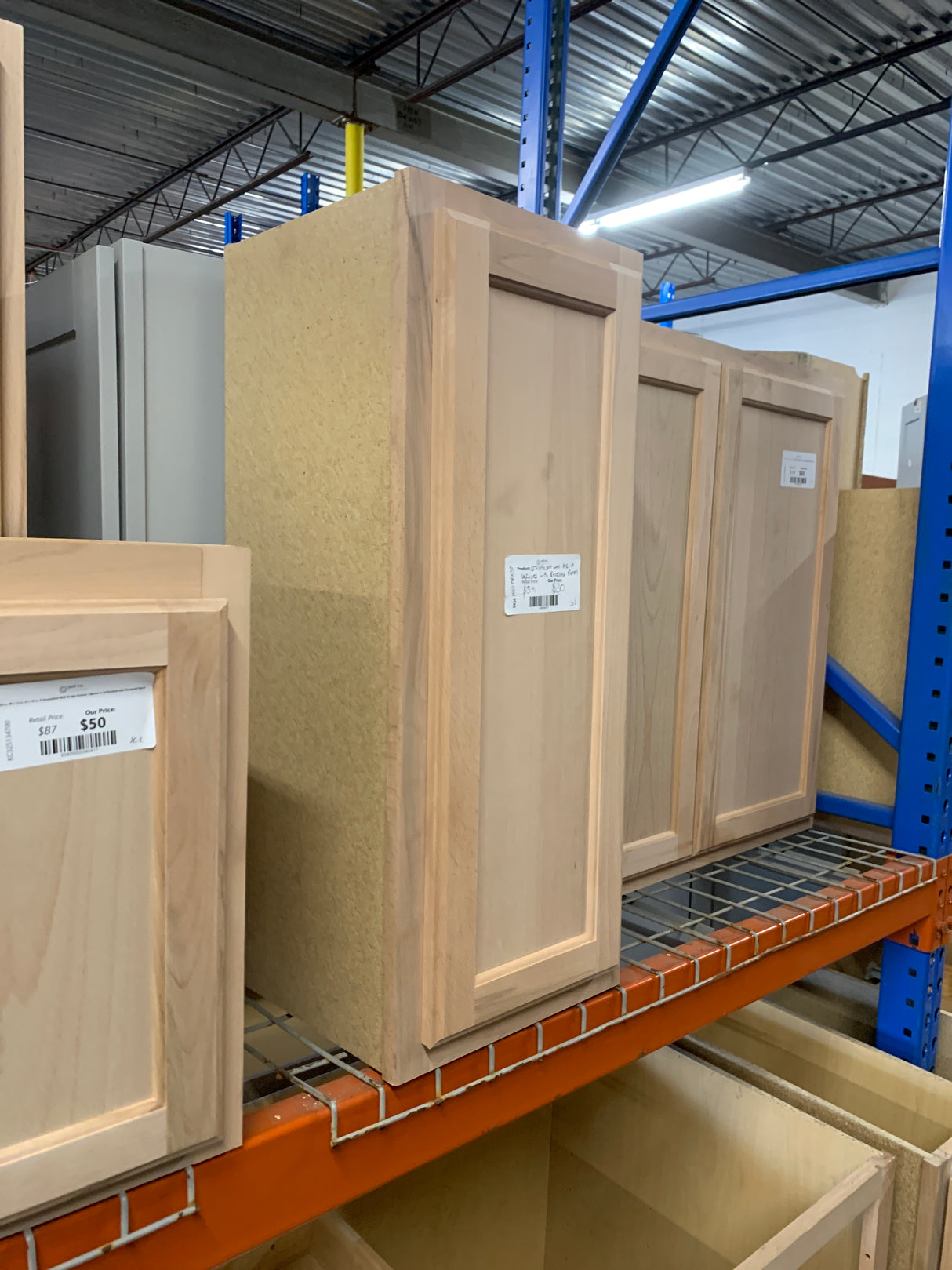 Hampton 12 in. W x 12 in. D x 30 in. H Assembled Wall Kitchen Cabinet in Unfinished
