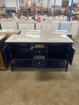 Newport Legacy Vanity 60"x22"x34" in Blue