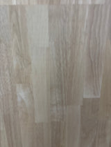 4 ft. L x 25 in. D Unfinished Hevea Solid Wood Butcher Block Countertop With Square Edge